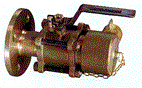 Straight Way Hydrant Ball Valve - Flanged Connections
