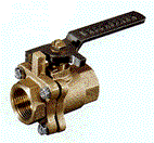 Two Piece Ball Valve - Screwed Ends